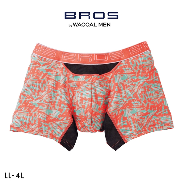 ブロス バイ ワコールメン BROS by WACOAL MEN AIR VENT BOXERS フロント快適グラマラス ボクサーパンツ LL 前閉じ 吸汗速乾