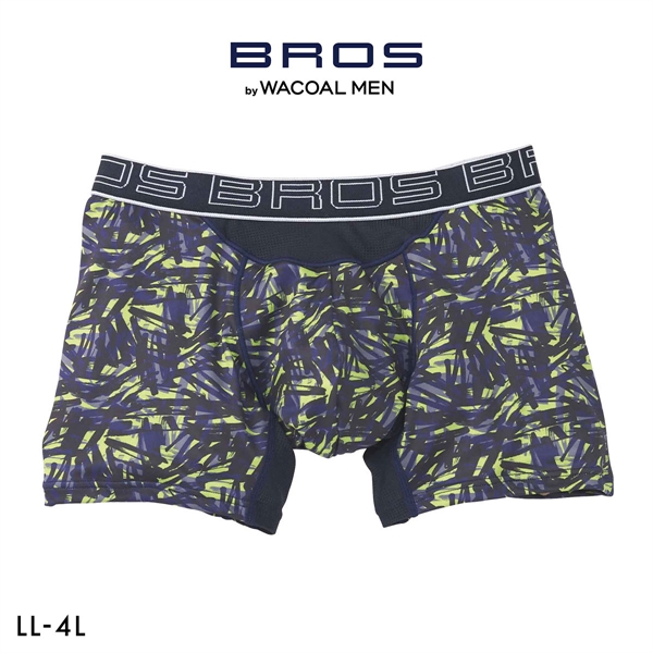 ブロス バイ ワコールメン BROS by WACOAL MEN AIR VENT BOXERS フロント快適グラマラス ボクサーパンツ LL 前閉じ 吸汗速乾