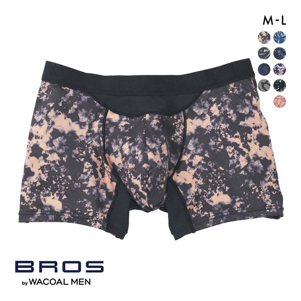 ブロス バイ ワコールメン BROS by WACOAL MEN AIR VENT BOXERS フロント快適グラマラス ボクサーパンツ ML 前閉じ 吸汗速乾