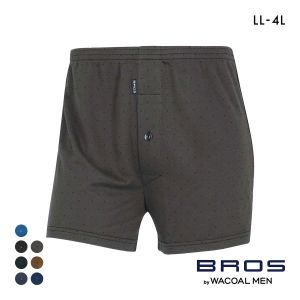 ブロス バイ ワコールメン トランクス なめらかな肌ざわり LL3L4L 前開き ドット BROS by WACOAL MEN