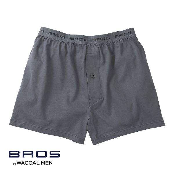 ブロス バイ ワコールメン BROS by WACOAL MEN 綿100％の機能性トランクス 前あき ML 吸汗速乾 抗菌防臭
