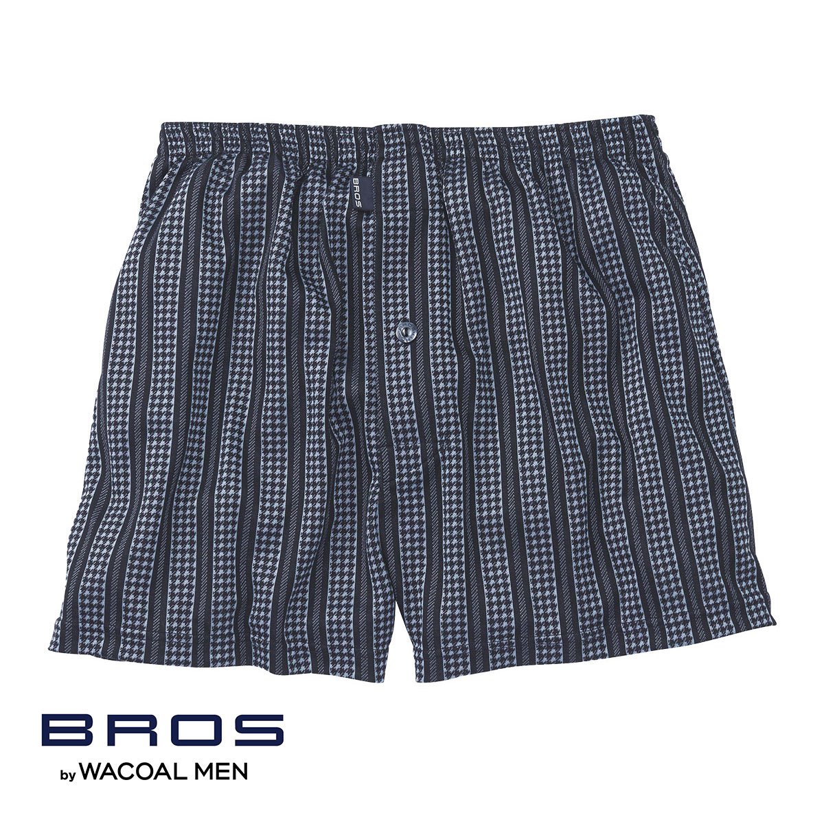 ブロス バイ ワコールメン BROS by WACOAL MEN トランクス ニット NATURAL ORIGIN TRUNKS LL ジャストウエスト 前開き(DGY-濃グレー-LL)