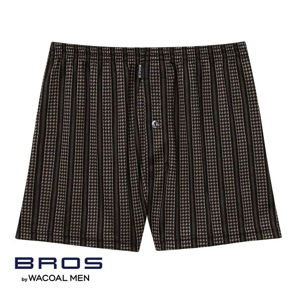 ブロス バイ ワコールメン BROS by WACOAL MEN トランクス ニット NATURAL ORIGIN TRUNKS ML ジャストウエスト 前開き
