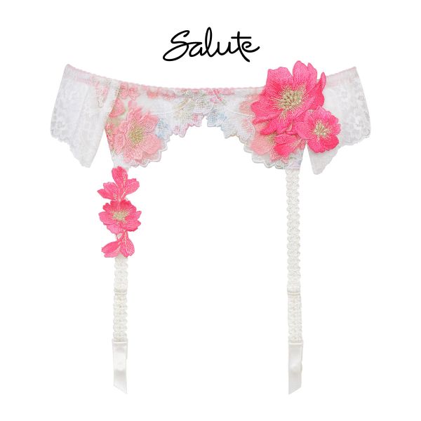 ワコール Wacoal サルート Salute 24SS先行 01G GTJ601 ガーターベルト M ランジェリー コア