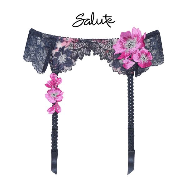 ワコール Wacoal サルート Salute 24SS先行 01G GTJ601 ガーターベルト M ランジェリー コア