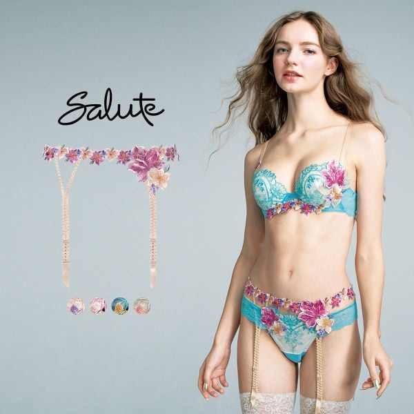 ワコール サルート 13グループ 13G ガーターベルト M ランジェリー Wacoal Salute GTJ613 25SSフェア