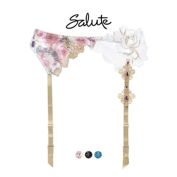 ワコール サルート 17グループ 17G ガーターベルト M ランジェリー Wacoal Salute GTJ617 25SSブルーム