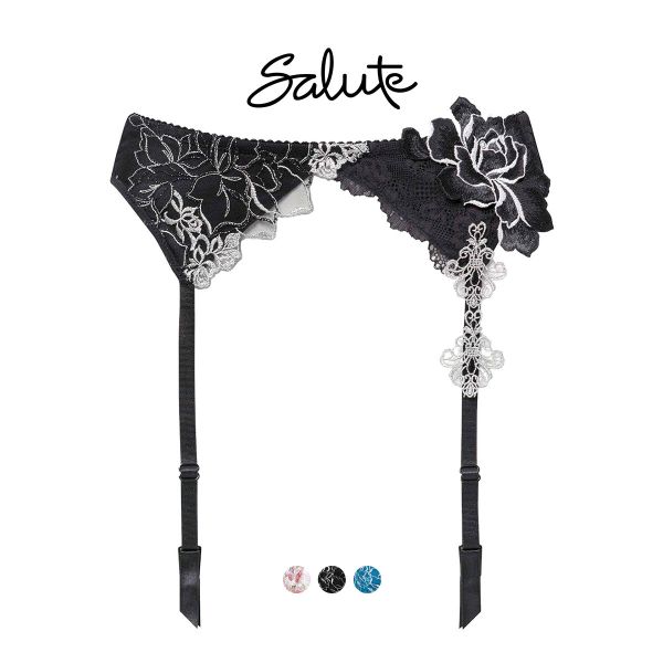 ワコール サルート 17グループ 17G ガーターベルト M ランジェリー Wacoal Salute GTJ617 25SSブルーム