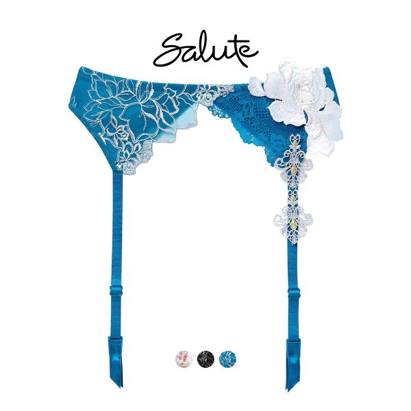 ワコール サルート 17グループ 17G ガーターベルト M ランジェリー Wacoal Salute GTJ617 25SSブルーム