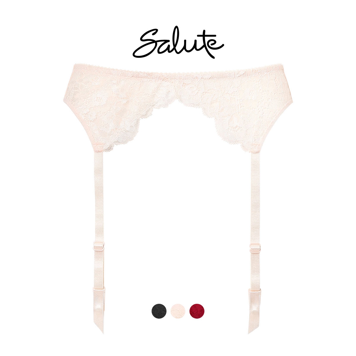 ワコール Wacoal サルート Salute 20G BTJ120 BTJ720 ガーターベルト M ランジェリー(OC-オークル-M)