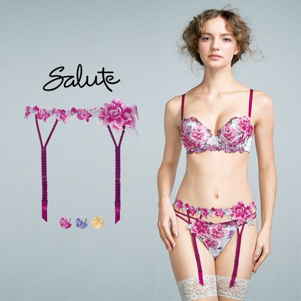 ワコール サルート 21グループ 21G ガーターベルト M ランジェリー Wacoal Salute GTJ621 25AW先行コア