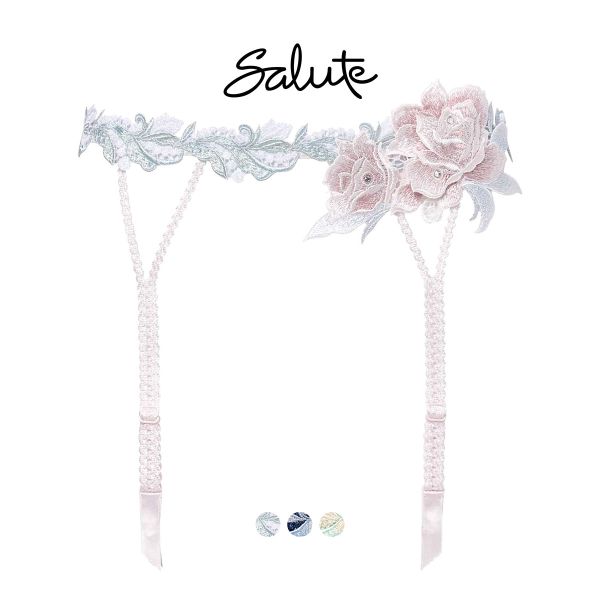 ワコール サルート 22グループ 22G ガーターベルト ランジェリー M Wacoal Salute GTJ622 25AW先行プレステージ