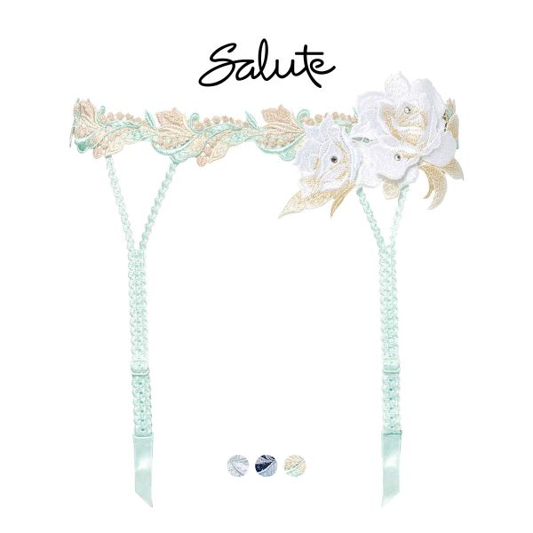 ワコール サルート 22グループ 22G ガーターベルト ランジェリー M Wacoal Salute GTJ622 25AW先行プレステージ