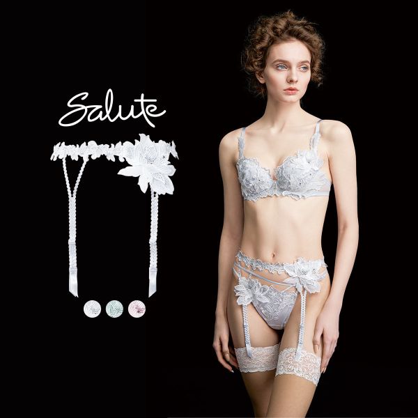 ワコール サルート 32グループ 32G ガーターベルト M ランジェリー Wacoal Salute GTJ632 26SS先行プレステージ