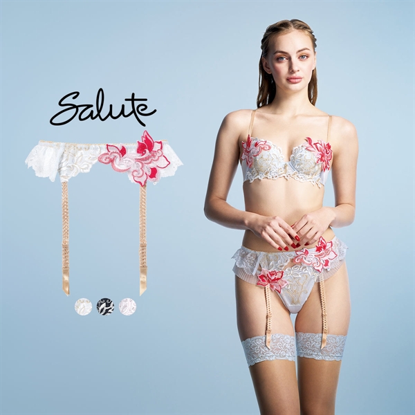 ワコール サルート 38グループ 38G ガーターベルト ランジェリー Wacoal Salute GTJ638 26SSブライト