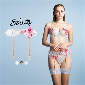 ワコール サルート 38グループ 38G ガーターベルト ランジェリー Wacoal Salute GTJ638 26SSブライト