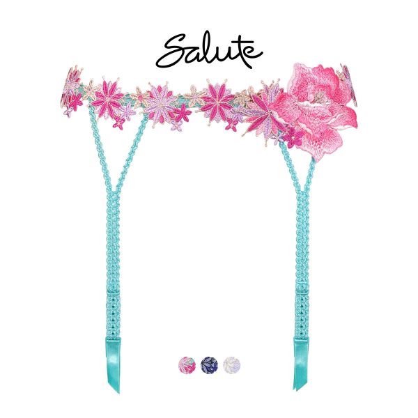 ワコール サルート 50グループ 50G ガーターベルト M ランジェリー Wacoal Salute GTJ650 25SS先行コア