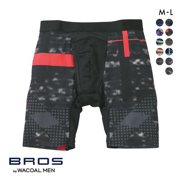 ブロス バイ ワコールメン BROS by WACOAL MEN クロスウォーカー ダブルエアスルータイプ フィットパンツ 前開き
