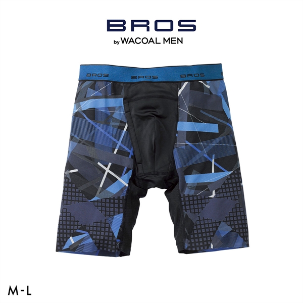 ブロス バイ ワコールメン BROS by WACOAL MEN クロスウォーカー ダブルエアスルータイプ フィットパンツ 前開き
