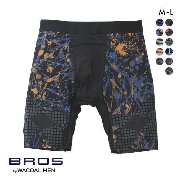 ブロス バイ ワコールメン BROS by WACOAL MEN クロスウォーカー ダブルエアスルータイプ フィットパンツ 前開き