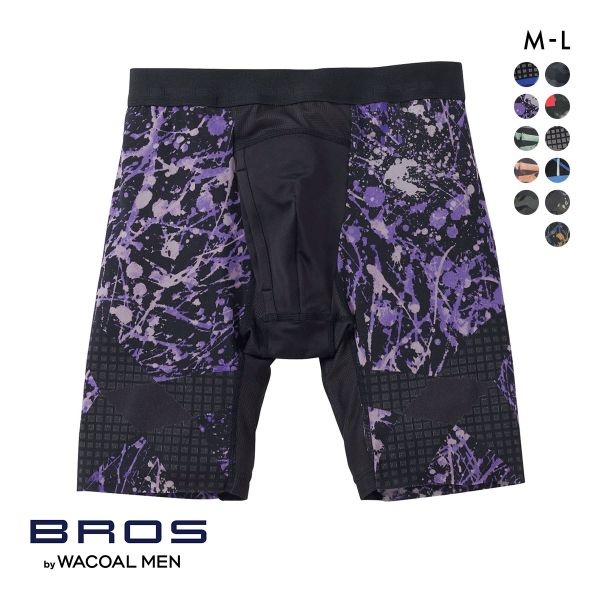 ブロス バイ ワコールメン BROS by WACOAL MEN クロスウォーカー ダブルエアスルータイプ フィットパンツ 前開き
