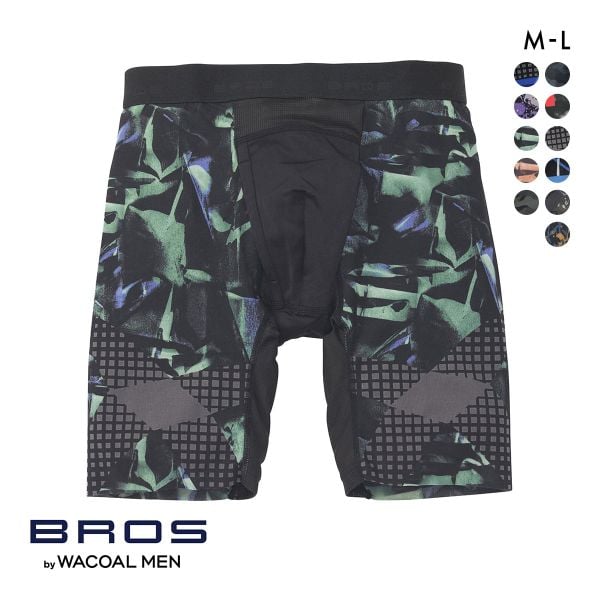 ブロス バイ ワコールメン BROS by WACOAL MEN クロスウォーカー ダブルエアスルータイプ フィットパンツ 前開き