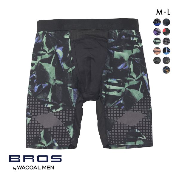 ブロス バイ ワコールメン BROS by WACOAL MEN クロスウォーカー ダブルエアスルータイプ フィットパンツ 前開き
