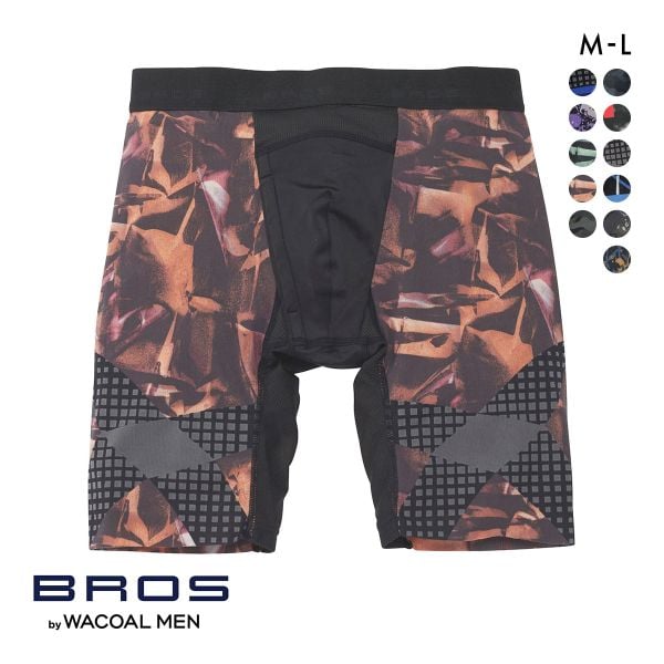ブロス バイ ワコールメン BROS by WACOAL MEN クロスウォーカー ダブルエアスルータイプ フィットパンツ 前開き