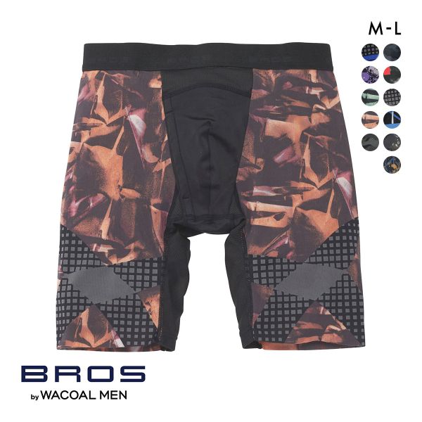 ブロス バイ ワコールメン BROS by WACOAL MEN クロスウォーカー ダブルエアスルータイプ フィットパンツ 前開き