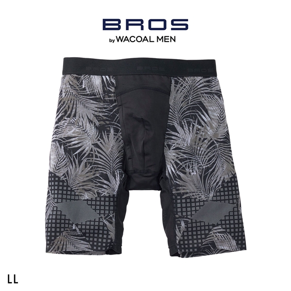 ブロス バイ ワコールメン クロスウォーカー ダブルエアスルー ムレ軽減 LL 大きいサイズ 前開き ロング丈 GX6007 BROS by WACOAL MEN