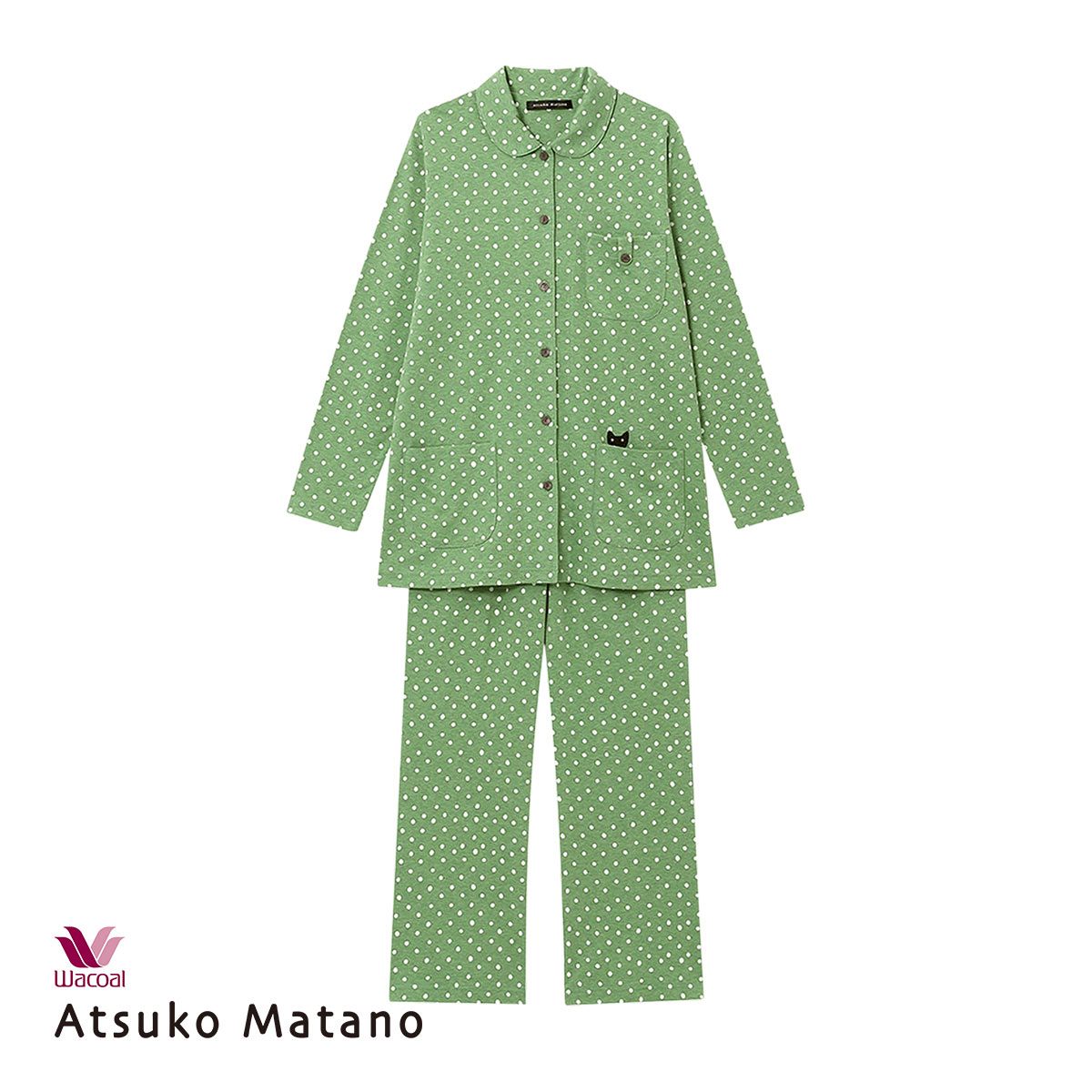 マコ ATSUKO MATANO by WACOAL ワコール マタノアツコ 長袖パジャマ