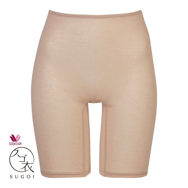 ワコール Wacoal スゴ衣 薄い、軽い、涼しい 3分丈 ボトムス インナー 薄手 吸汗速乾 ML