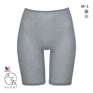 ワコール Wacoal スゴ衣 薄い、軽い、涼しい 3分丈 ボトムス インナー 薄手 吸汗速乾 ML