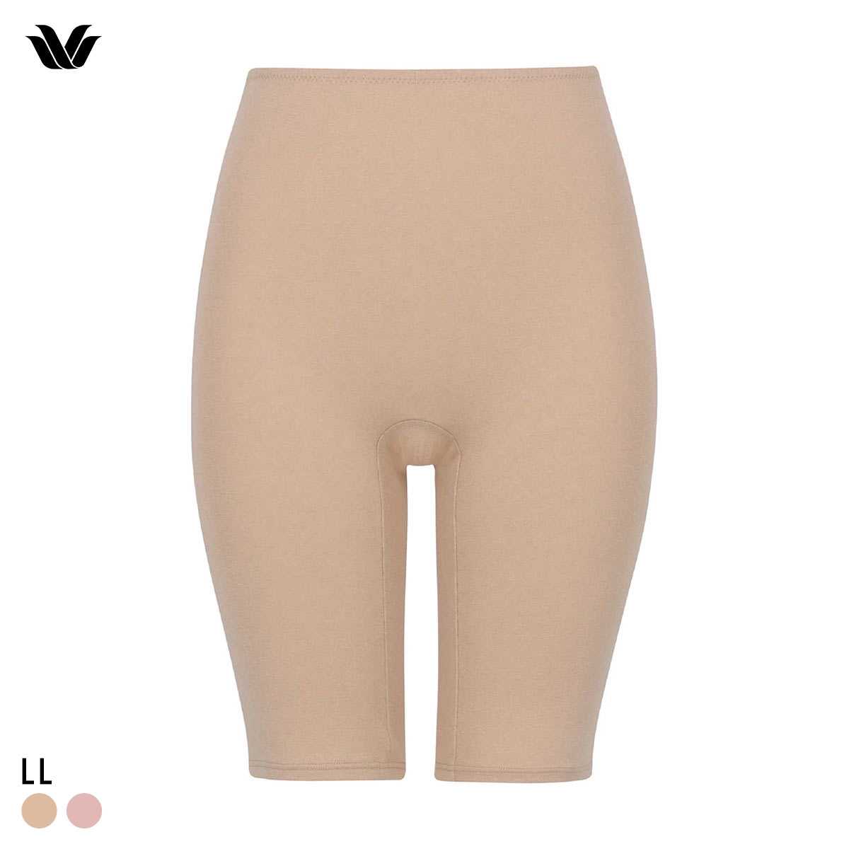 ワコール WACOALコットン ふんわりあったかタイプ ひざ上丈 ボトムス LL インナー 保温 Wacoal(BE-ベージュ-LL)