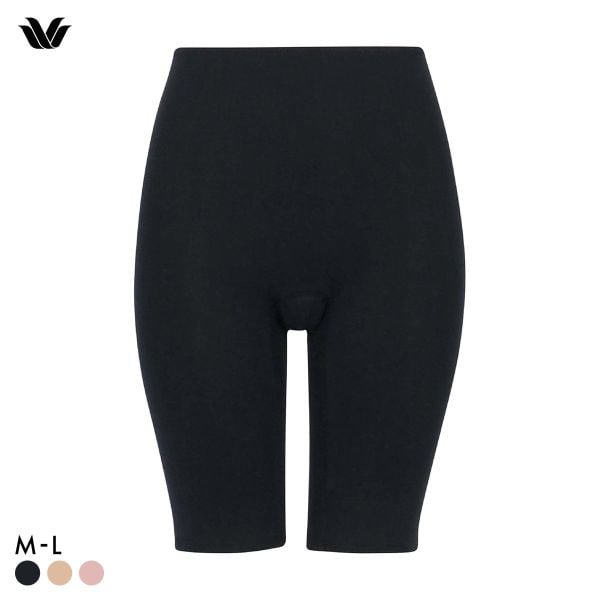 ワコール WACOALコットン ふんわりあったかタイプ ひざ上丈 ボトムス ML インナー 保温 Wacoal