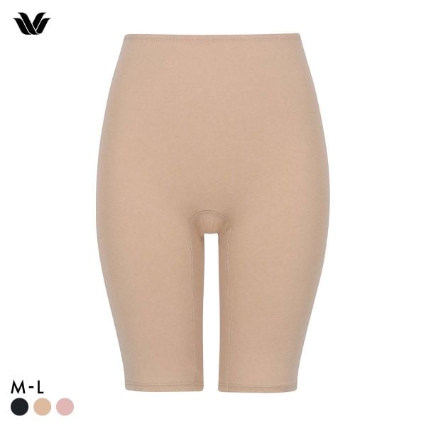 ワコール WACOALコットン ふんわりあったかタイプ ひざ上丈 ボトムス ML インナー 保温 Wacoal