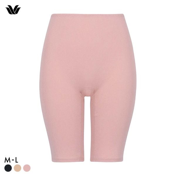 ワコール WACOALコットン ふんわりあったかタイプ ひざ上丈 ボトムス ML インナー 保温 Wacoal