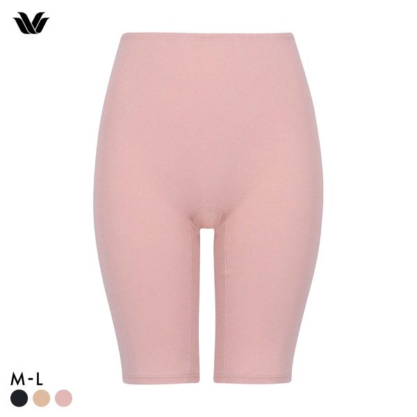 ワコール WACOALコットン ふんわりあったかタイプ ひざ上丈 ボトムス ML インナー 保温 Wacoal