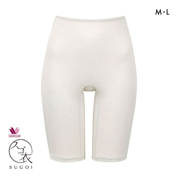 20%OFF【メール便(8)】 ワコール Wacoal スゴ衣 綿100% なめらかコットン ニットボトム ひざ上丈 ML 20%OFF【メール便(8)】 ワコール Wacoal スゴ衣 綿100% なめらかコットン ニットボトム ひざ上丈 ML