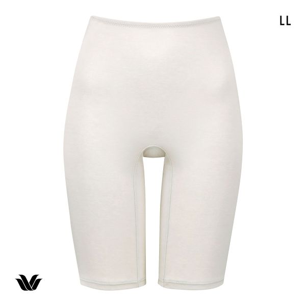 ワコール WACOALコットン オーガニックコットン100％ ニットボトム ひざ上丈 インナー LL Wacoal