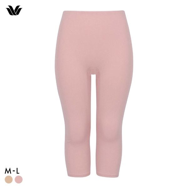 ワコール WACOALコットン ふんわりあったかタイプ ひざ下丈 ボトムス ML インナー 保温 Wacoal