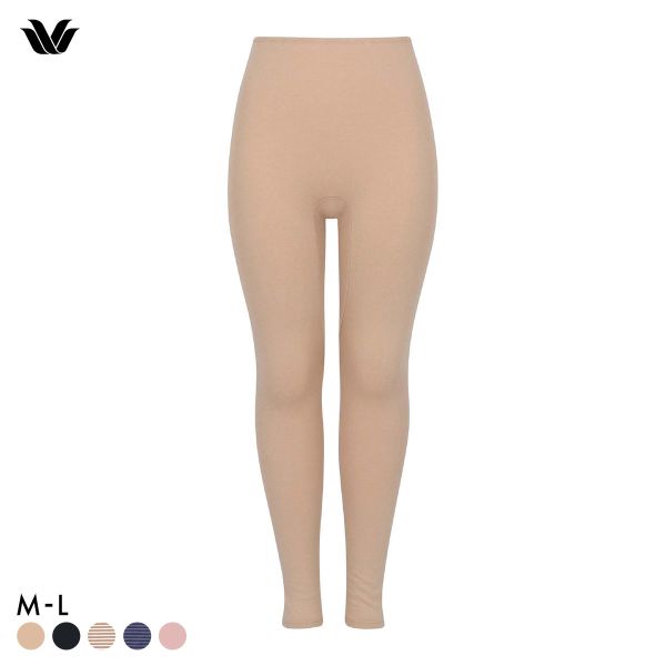 ワコール WACOALコットン ふんわりあったかタイプ 足首丈 ボトムス ML インナー 保温 Wacoal