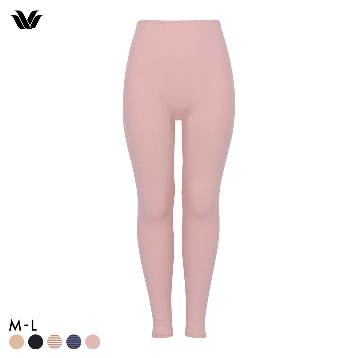 ワコール WACOALコットン ふんわりあったかタイプ 足首丈 ボトムス ML インナー 保温 Wacoal(PI-ピンク-M)