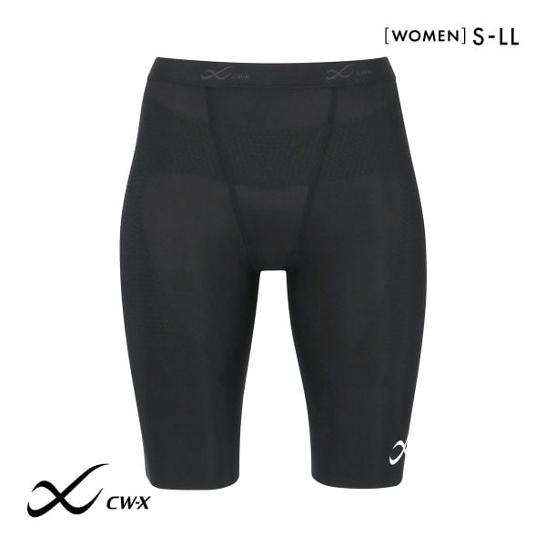 大谷翔平愛用モデル ワコール シーダブリューエックス ボディバランスアップタイツ レディースハーフ 股関節サポート HOY505 CW-X