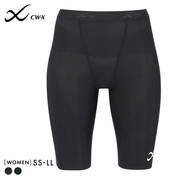 大谷翔平愛用モデル ワコール シーダブリューエックス ボディバランスアップタイツ レディースハーフ 股関節サポート HOY505 CW-X