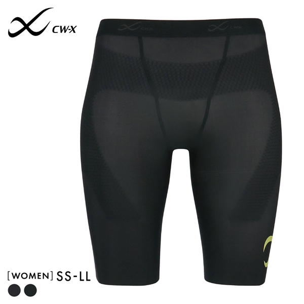 大谷翔平愛用モデル ワコール シーダブリューエックス ボディバランスアップタイツ レディースハーフ 股関節サポート HOY505 CW-X