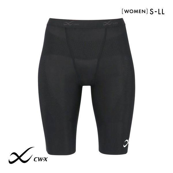 大谷翔平愛用モデル ワコール シーダブリューエックス ボディバランスアップタイツ レディースハーフ 股関節サポート HOY505 CW-X