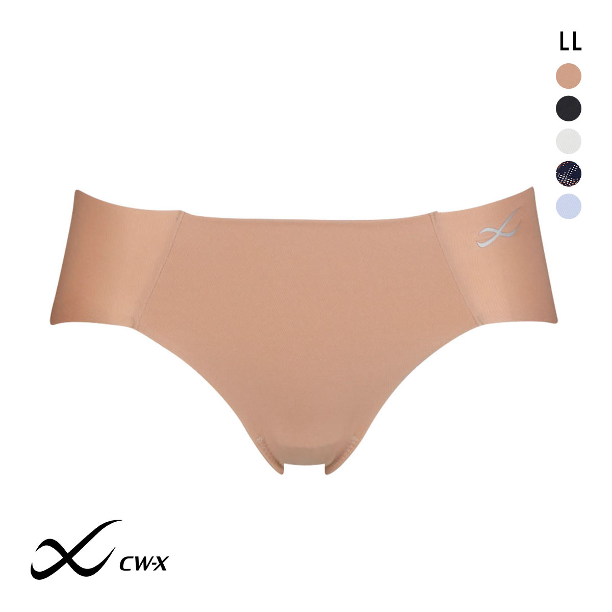 ワコール Wacoal シーダブリューエックス CW-X Womens スポーツ 3Dフィットショーツ ノーマル ビキニ ハイカット LL 速乾 単品(BE-ベージュ-LL)