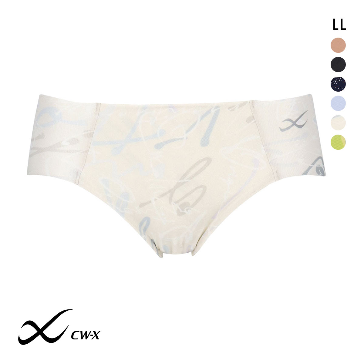 ワコール Wacoal シーダブリューエックス CW-X Womens スポーツ 3Dフィットショーツ ノーマル ビキニ ハイカット LL 速乾 単品(OC-オークル-LL)