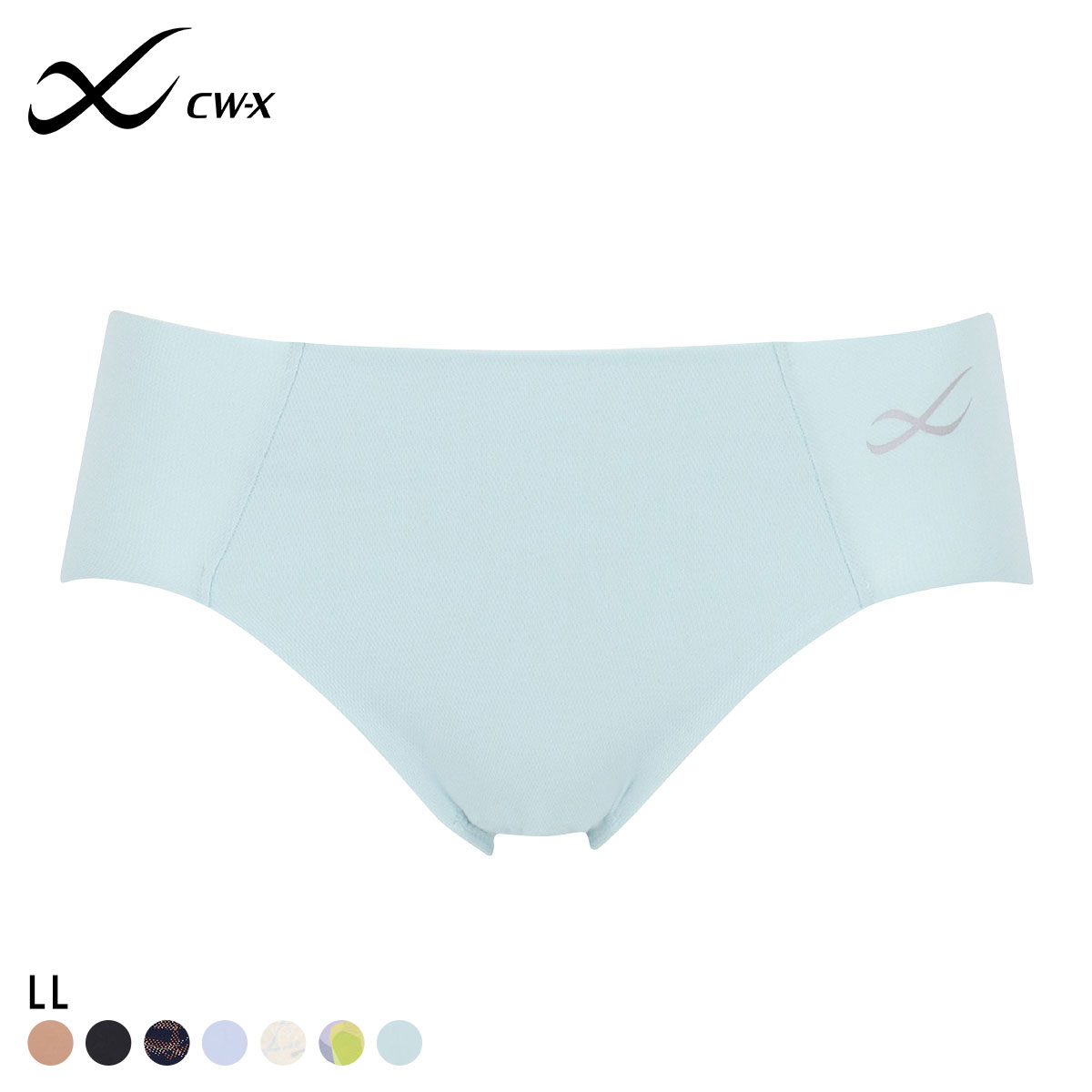 ワコール Wacoal シーダブリューエックス CW-X Womens スポーツ 3Dフィットショーツ ノーマル ビキニ ハイカット LL 速乾 単品(TU-ターコイズ-LL)